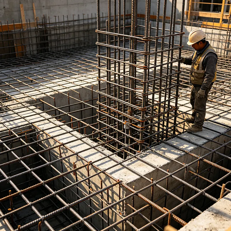 ​Barre de oțel: Controlul precis al proprietăților mecanice asigură siguranța structurilor din beton armat