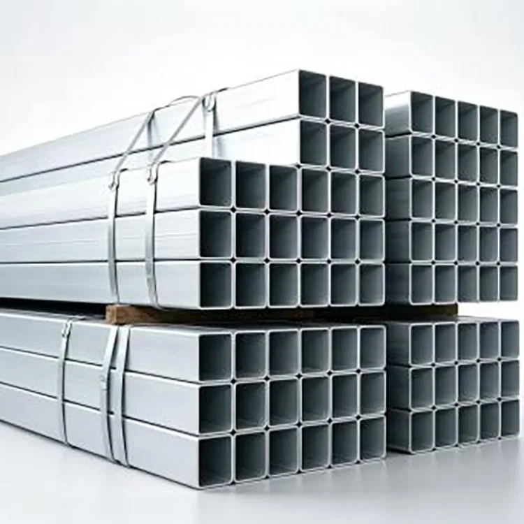 Tub pătrat de oțel acoperit cu zinc-aluminiu-magneziu Tub pătrat de oțel acoperit cu zinc-aluminiu-magneziu